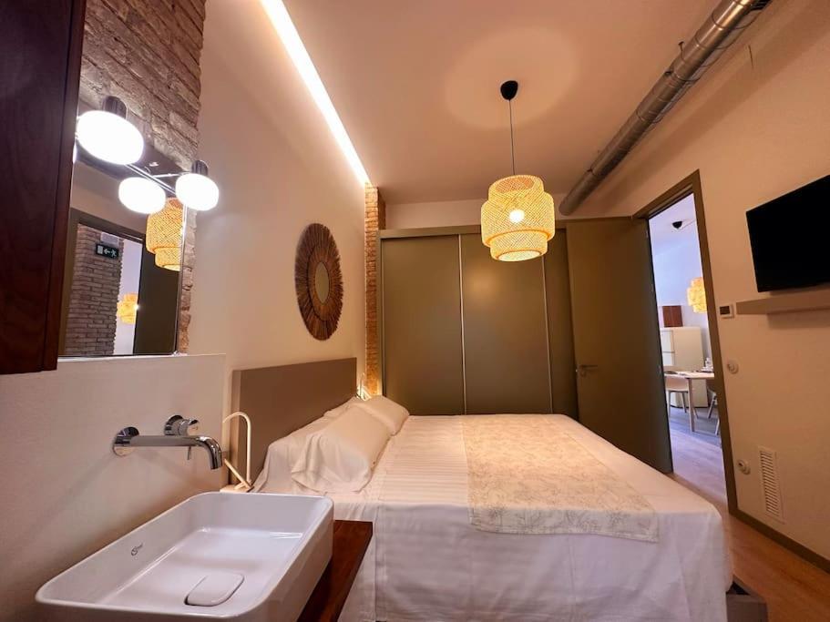 Ferienwohnung Tradicional Casa Con Patio Ruzafa Valencia Exterior foto